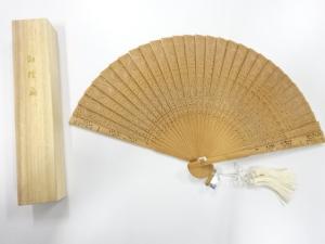 アンティーク　白檀　扇子